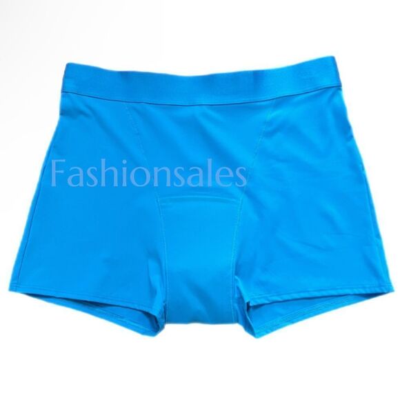 Victorias Secret Pink Sold Out Boyshort Shorty Period Panty Blue - Picture 4 of 8